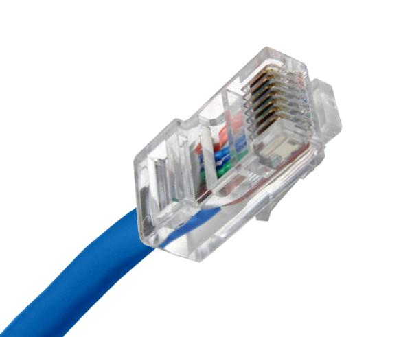Hakenfreie CAT6-Patchkabel ohne Haken